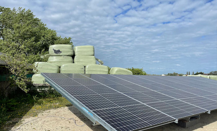 Zonnepanelen agrarische sector