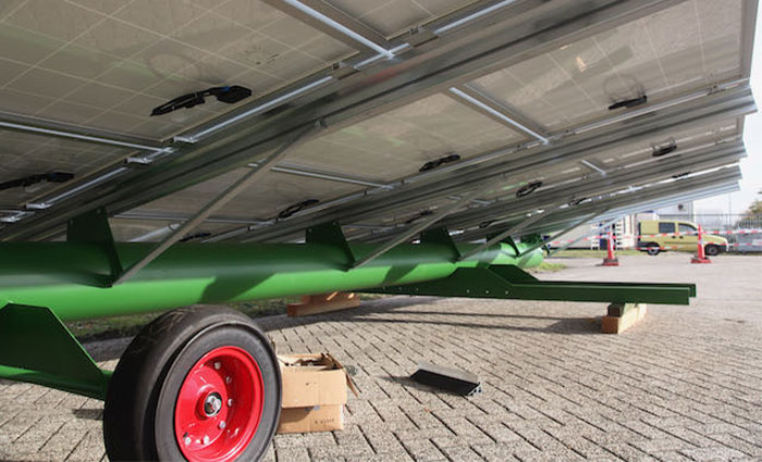 Zonnepanelen Weiland